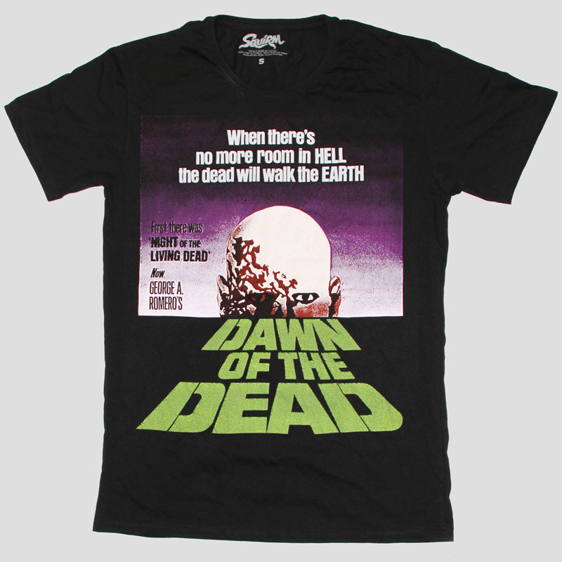 Dawn Of The Dead (George A. Romero, 1978 Zombies) Squirm T-shirt ...