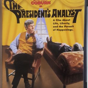 President’s Analyst (James Coburn, 1967 Hippie Paranoia) DVD, PRE-LOVED