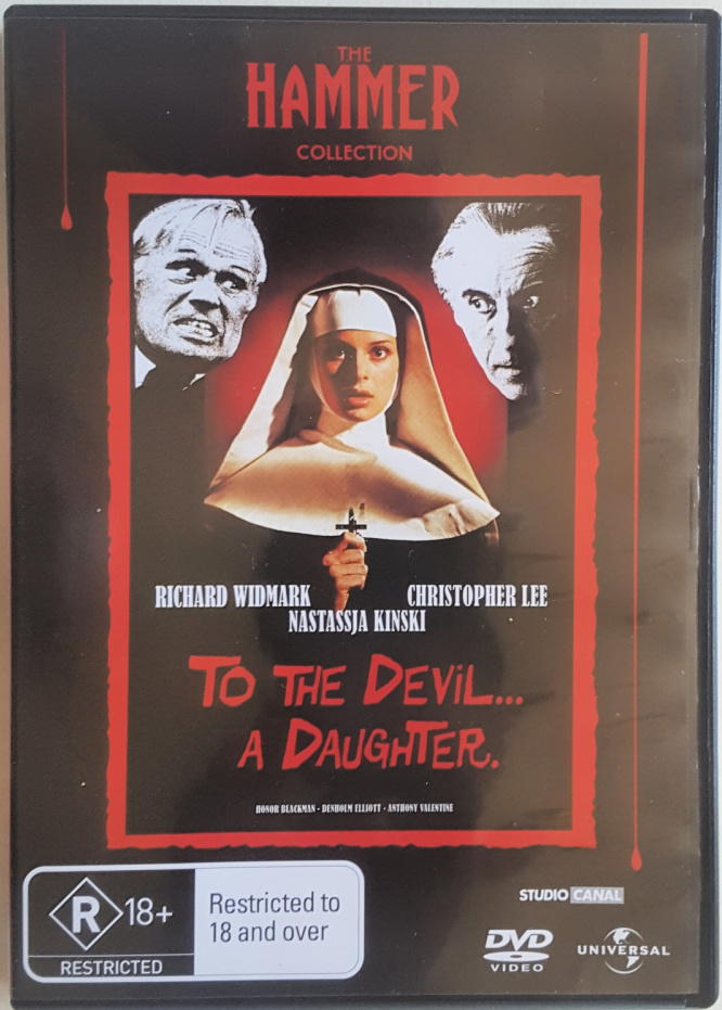 To The Devil A Daughter (Christopher Lee, 1976 Hammer Horror) DVD, PRE ...