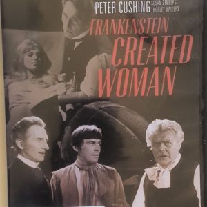 Frankenstein Created Woman (Peter Cushing, 1967 Hammer Horror) DVD, PRE-LOVED